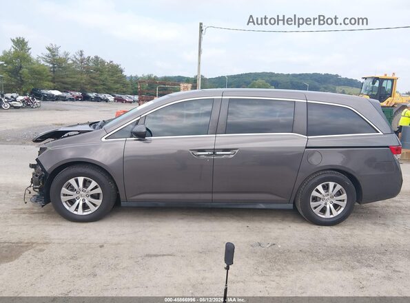 5FNRL5H63GB064548 2016 HONDA ODYSSEY Gray 