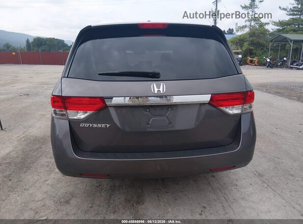 5FNRL5H63GB064548 2016 HONDA ODYSSEY Gray 