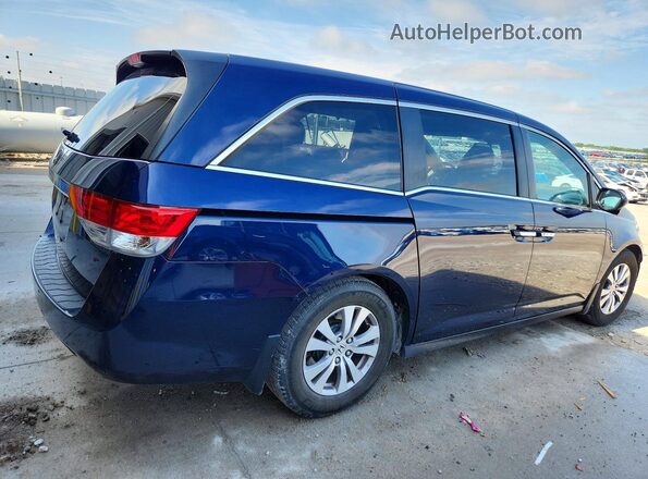 5FNRL5H63GB110699 2016 HONDA ODYSSEY Blue Tył prawy