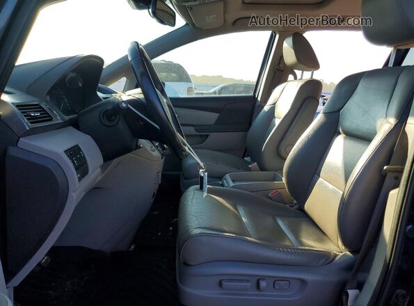 5FNRL5H63HB003170 2017 HONDA ODYSSEY Blue Vista interior delantera