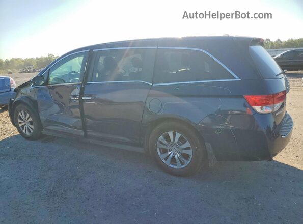 5FNRL5H63HB003170 2017 HONDA ODYSSEY Blue Trasero izquierdo