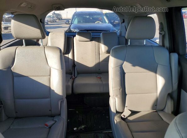 5FNRL5H63HB003170 2017 HONDA ODYSSEY Blue Vista de los asientos traseros