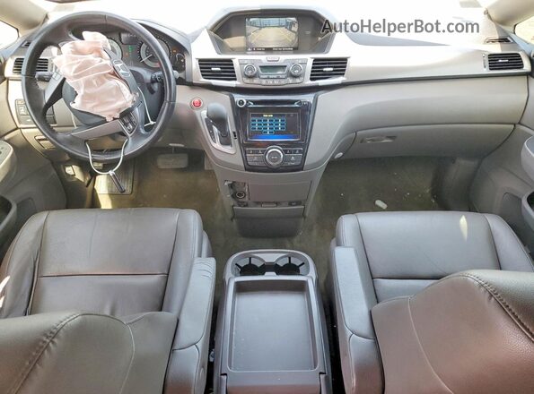 5FNRL5H64GB023328 2016 HONDA ODYSSEY Gray Вид панелі приладів