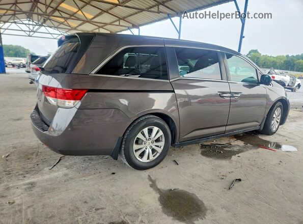 5FNRL5H65GB002522 2016 HONDA ODYSSEY Gray Trasero derecho
