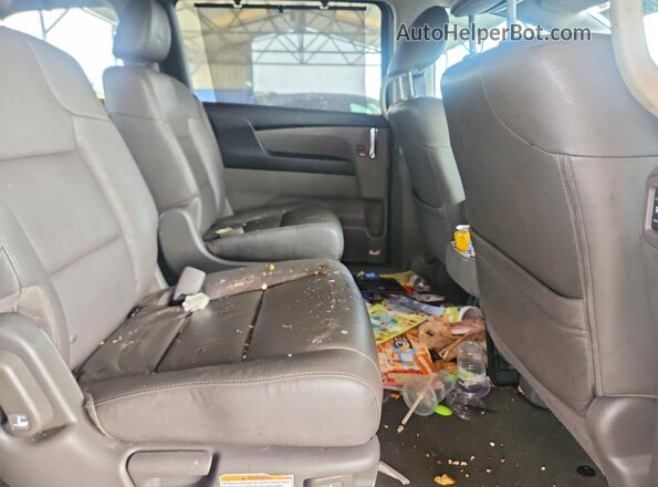 5FNRL5H65GB002522 2016 HONDA ODYSSEY Gray Vista interior trasera