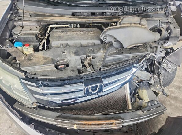5FNRL5H65GB002522 2016 HONDA ODYSSEY Gray Vista del compartimento del motor