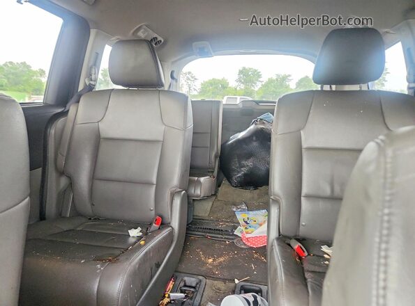 5FNRL5H65GB002522 2016 HONDA ODYSSEY Gray Vista de los asientos traseros