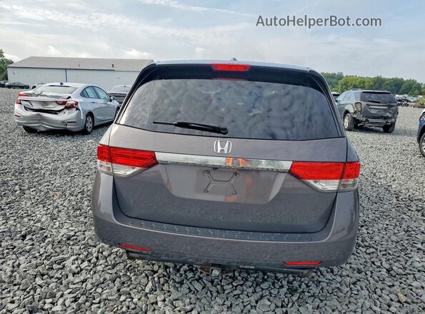 5FNRL5H65GB090715 2016 HONDA ODYSSEY Gray Widok z tyłu