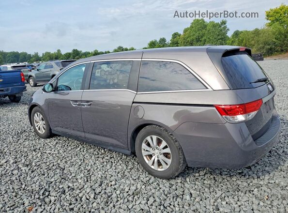 5FNRL5H65GB090715 2016 HONDA ODYSSEY Gray Tył lewy