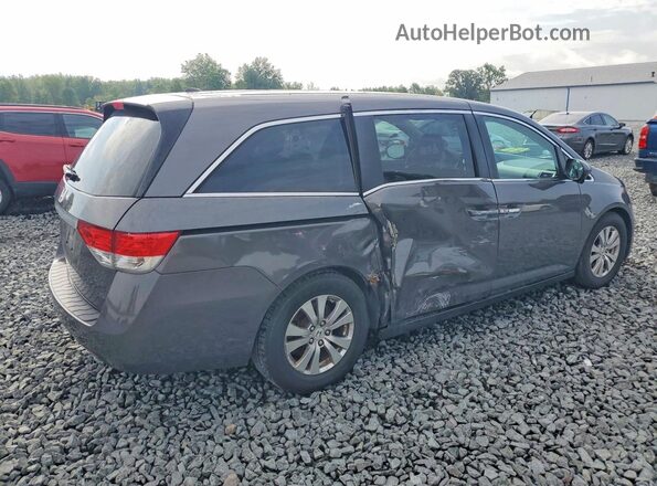 5FNRL5H65GB090715 2016 HONDA ODYSSEY Gray Tył prawy