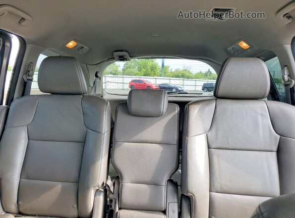 5FNRL5H65GB090715 2016 HONDA ODYSSEY Gray Widok tylnych siedzeń