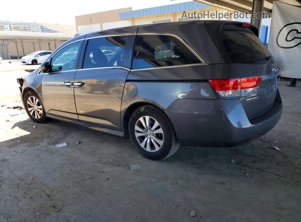 5FNRL5H65HB011500 2017 HONDA ODYSSEY Gray Trasero izquierdo