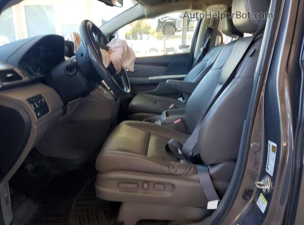 5FNRL5H65HB011500 2017 HONDA ODYSSEY Gray Vista interior delantera