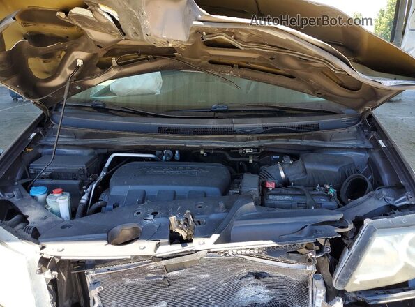 5FNRL5H65HB011500 2017 HONDA ODYSSEY Gray Vista interior trasera