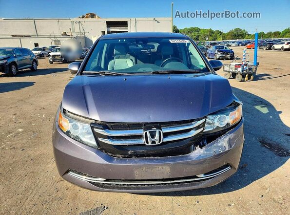 5FNRL5H66GB019734 2016 HONDA ODYSSEY Gray Vista frontal