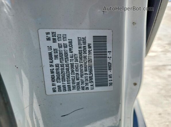 5FNRL5H66GB112611 2016 HONDA ODYSSEY White 360 interior view