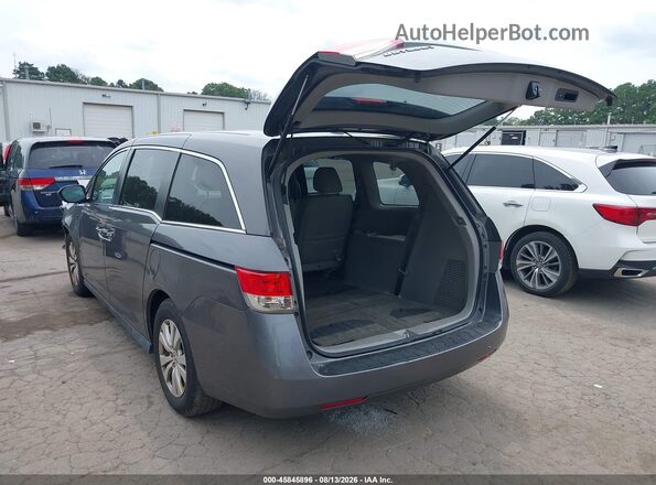 5FNRL5H66HB001056 2017 HONDA ODYSSEY Gray Rear left