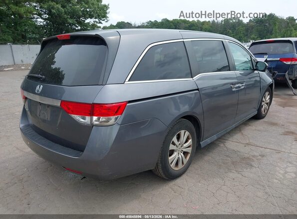 5FNRL5H66HB001056 2017 HONDA ODYSSEY Gray Rear right