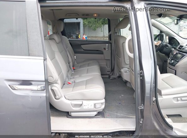 5FNRL5H66HB001056 2017 HONDA ODYSSEY Gray VIN sticker view