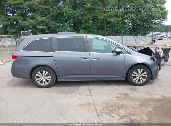 5FNRL5H66HB001056 2017 HONDA ODYSSEY Gray 360 interior view
