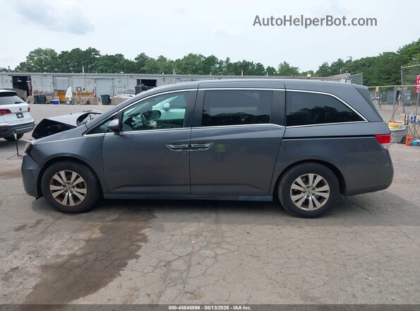 5FNRL5H66HB001056 2017 HONDA ODYSSEY Gray 