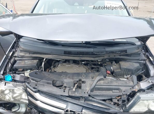5FNRL5H66HB001056 2017 HONDA ODYSSEY Gray Rear view