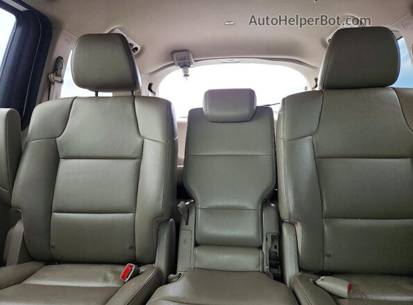 5FNRL5H66HB007763 2017 HONDA ODYSSEY Белый Вид задних сидений
