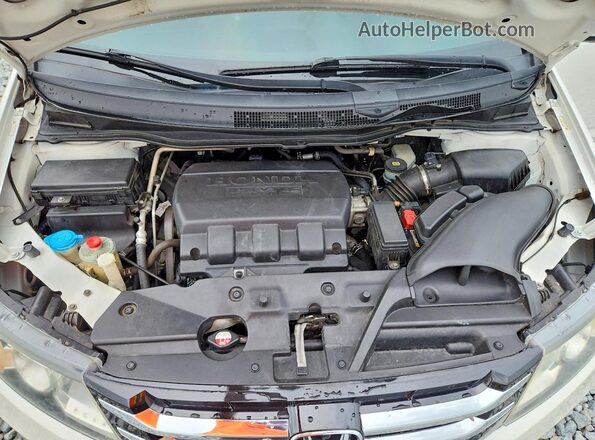 5FNRL5H66HB007763 2017 HONDA ODYSSEY Белый Вид подкапотного пространства