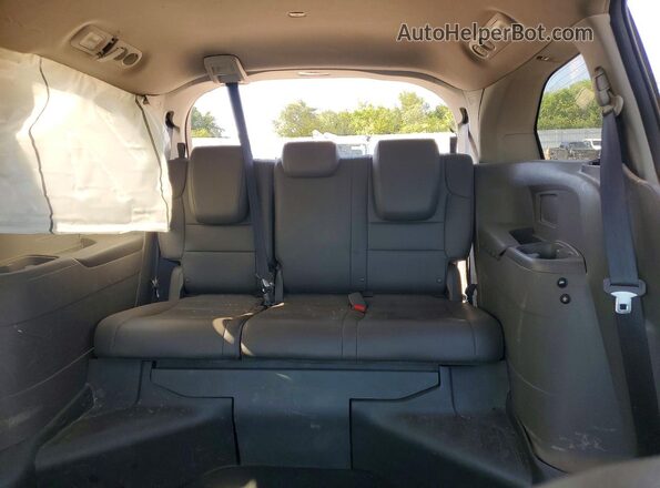 5FNRL5H67GB041709 2016 HONDA ODYSSEY Silver უკანა სავარძლების ხედი