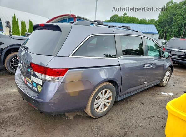 5FNRL5H67GB055545 2016 HONDA ODYSSEY Gray უკანა მარჯვენა