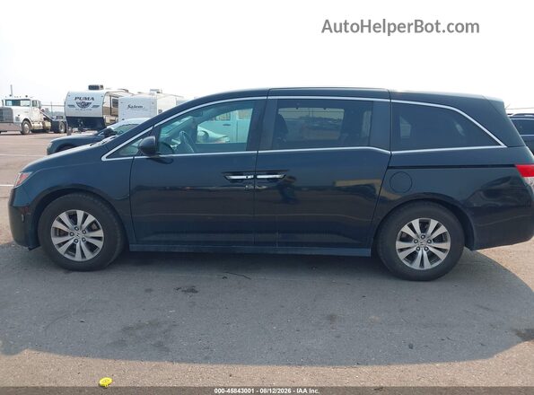 5FNRL5H67GB093843 2016 HONDA ODYSSEY Черный Панорамный вид салона 360°