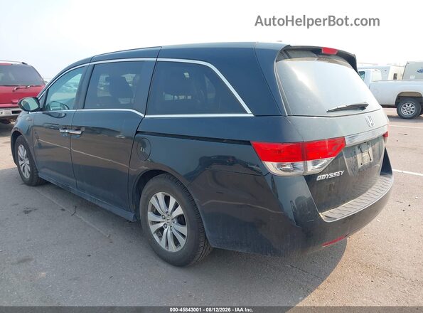 5FNRL5H67GB093843 2016 HONDA ODYSSEY Черный Задняя левая четверть