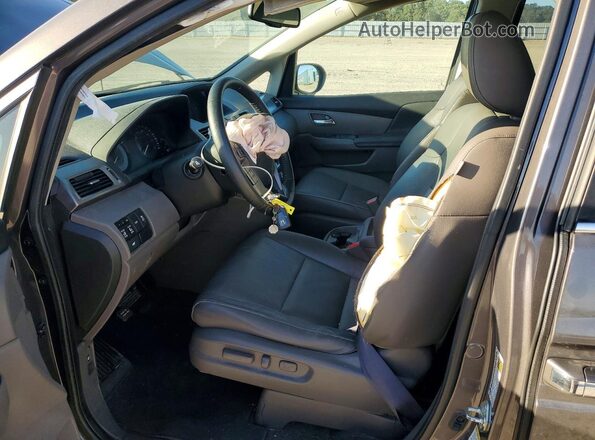 5FNRL5H68GB044084 2016 HONDA ODYSSEY Gray Вид салону спереду