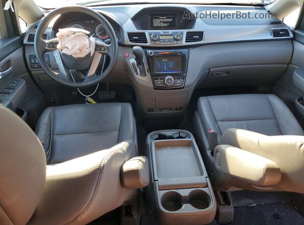 5FNRL5H68GB044084 2016 HONDA ODYSSEY Gray Вид панелі приладів