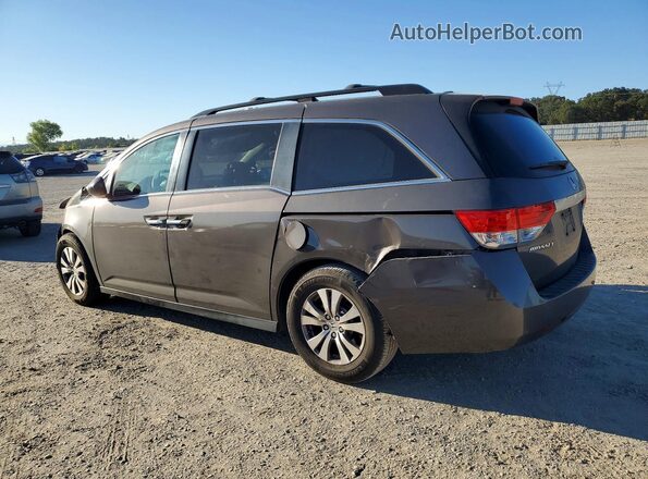 5FNRL5H68GB044084 2016 HONDA ODYSSEY Gray Задня ліва чверть