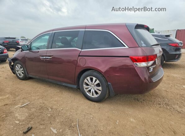 5FNRL5H68GB089588 2016 HONDA ODYSSEY Темно-бордовый Задняя левая четверть