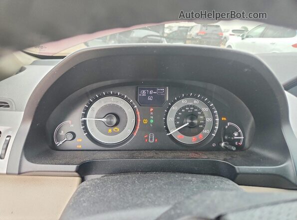 5FNRL5H68GB089588 2016 HONDA ODYSSEY Темно-бордовый Вид щитка приборов