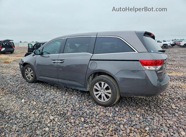 5FNRL5H69GB022398 2016 HONDA ODYSSEY Gray Trasero izquierdo