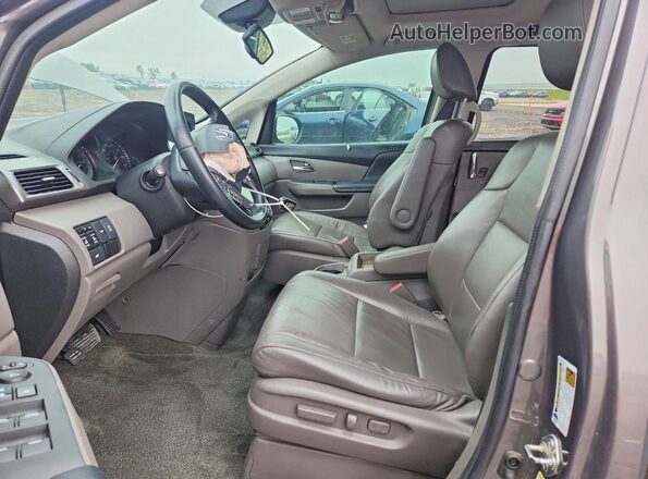 5FNRL5H69GB022398 2016 HONDA ODYSSEY Gray Vista interior delantera
