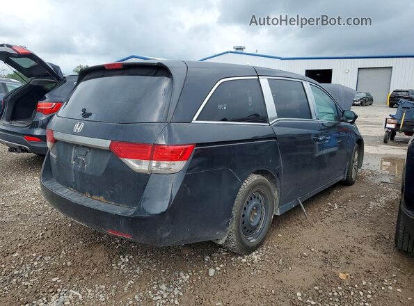 5FNRL5H69GB037497 2016 HONDA ODYSSEY Black Rear right
