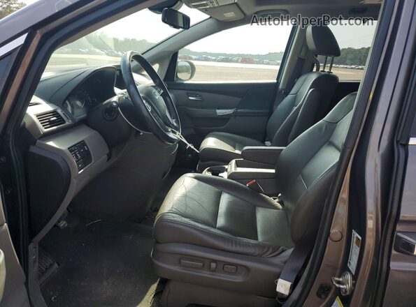 5FNRL5H69GB041906 2016 HONDA ODYSSEY Серый Вид салона спереди