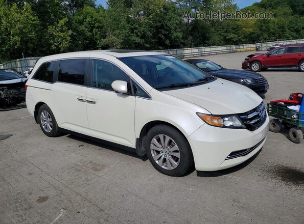 5FNRL5H69GB064604 2016 HONDA ODYSSEY Белый Вид сзади
