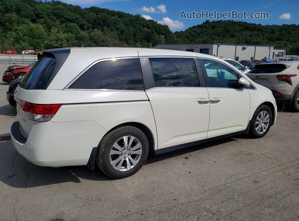 5FNRL5H69GB064604 2016 HONDA ODYSSEY Белый Передняя правая четверть