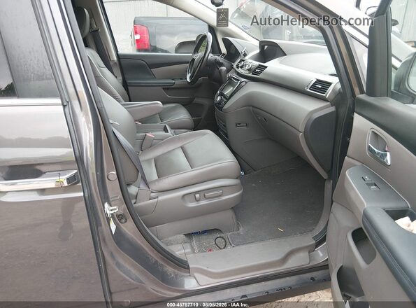 5FNRL5H69GB074789 2016 HONDA ODYSSEY Gray Սալոնի դիմացի տեսք