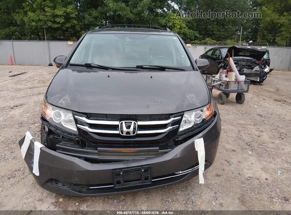 5FNRL5H69GB074789 2016 HONDA ODYSSEY Gray Սարքավորումների վահանակի տեսք