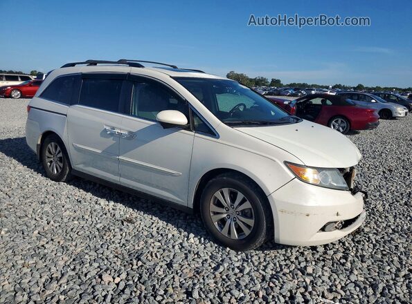 5FNRL5H69GB075022 2016 HONDA ODYSSEY White Delantero derecho