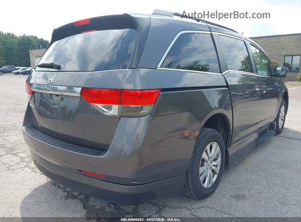5FNRL5H69GB085260 2016 HONDA ODYSSEY Gray Задня права чверть