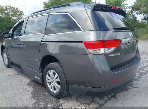 5FNRL5H69GB085260 2016 HONDA ODYSSEY Gray Задня ліва чверть