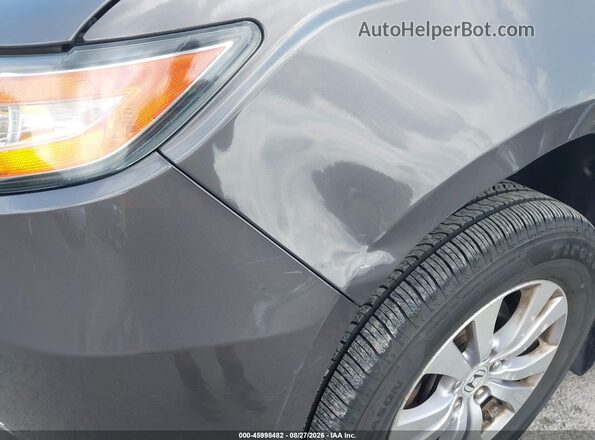 5FNRL5H69GB085260 2016 HONDA ODYSSEY Gray Вид спереду