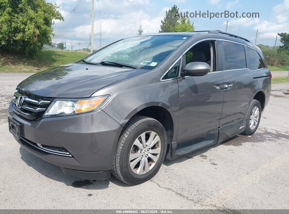5FNRL5H69GB085260 2016 HONDA ODYSSEY Gray Передня ліва чверть